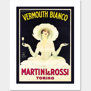 Martini la Dama Bianca Posters and Art